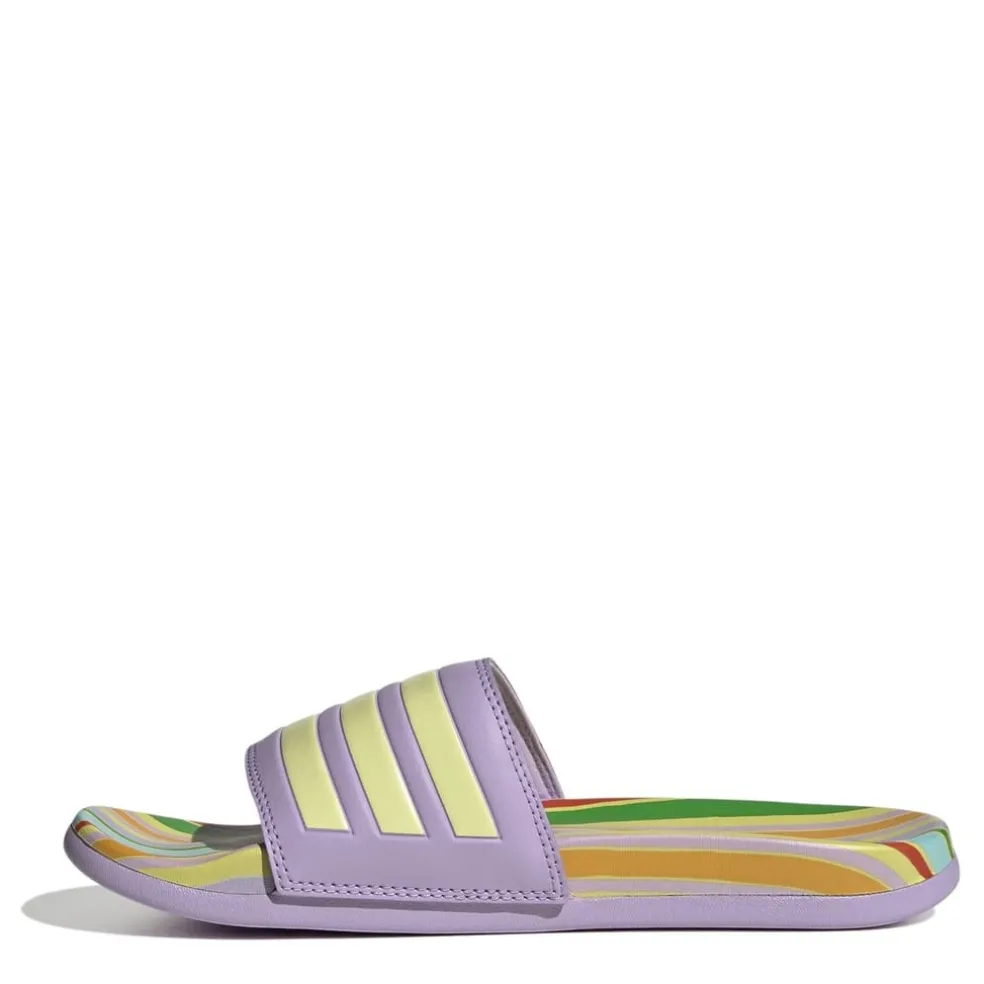 adidas Adilette Comf in Purple