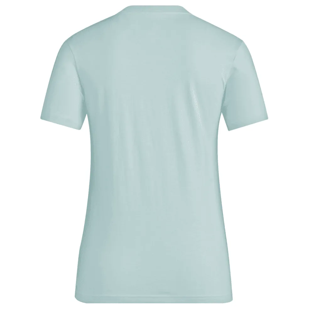 adidas Essentials Logo T-Shirt in Blue