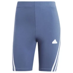 adidas Future Icons 3-Stripes Bike Shorts in Blue