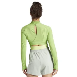 adidas Hiit Hr Ls T in Green