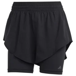 adidas 2n1 Athletic Shorts in Black