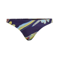 adidas Originals Abstract Pattern Bikini Bottom in Purple