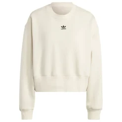 adidas Originals Adicolor Essentials Crewneck Sweatshirt in White