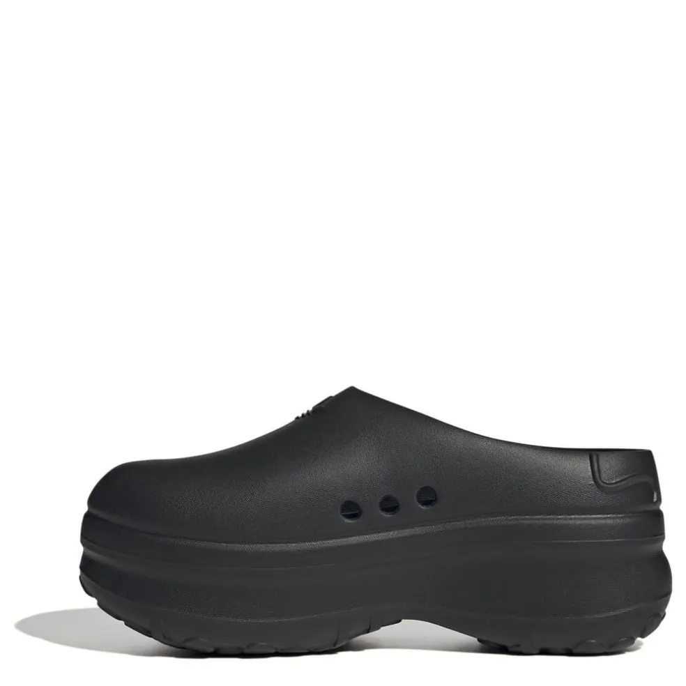 adidas Originals Adifom Platform Chunky Heel Clogs in Black