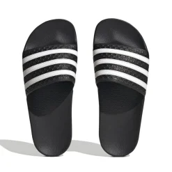 adidas Originals Adilette Slide Sandals in Black