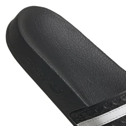 adidas Originals Adilette Slide Sandals in Black