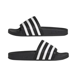 adidas Originals Adilette Slide Sandals in Black