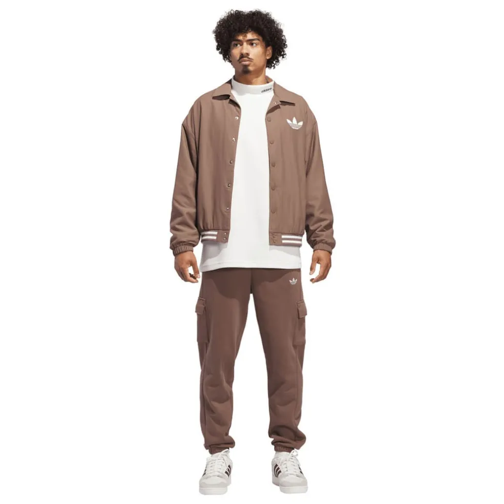 adidas Originals Coach Overshirt in Brown
