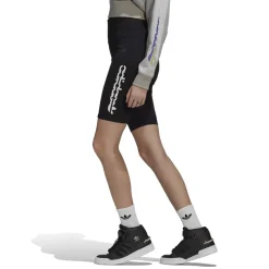 adidas Originals Slim Fit Fitness Shorts in Black