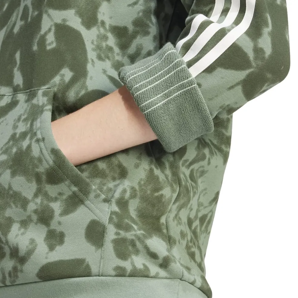 adidas Originals W Aop Hoodie in Green