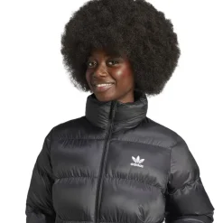 adidas Originals W Short Puffe in Black