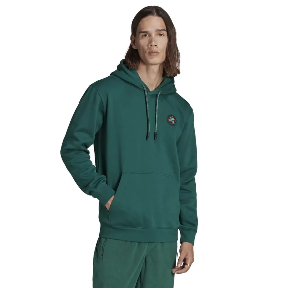 adidas Originals Wander Hour Hoodie in Green