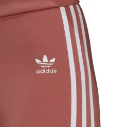adidas Originals Womens Adicolor Classics High Waisted Shorts in Brown