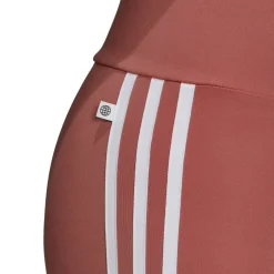 adidas Originals Womens Adicolor Classics High Waisted Shorts in Brown