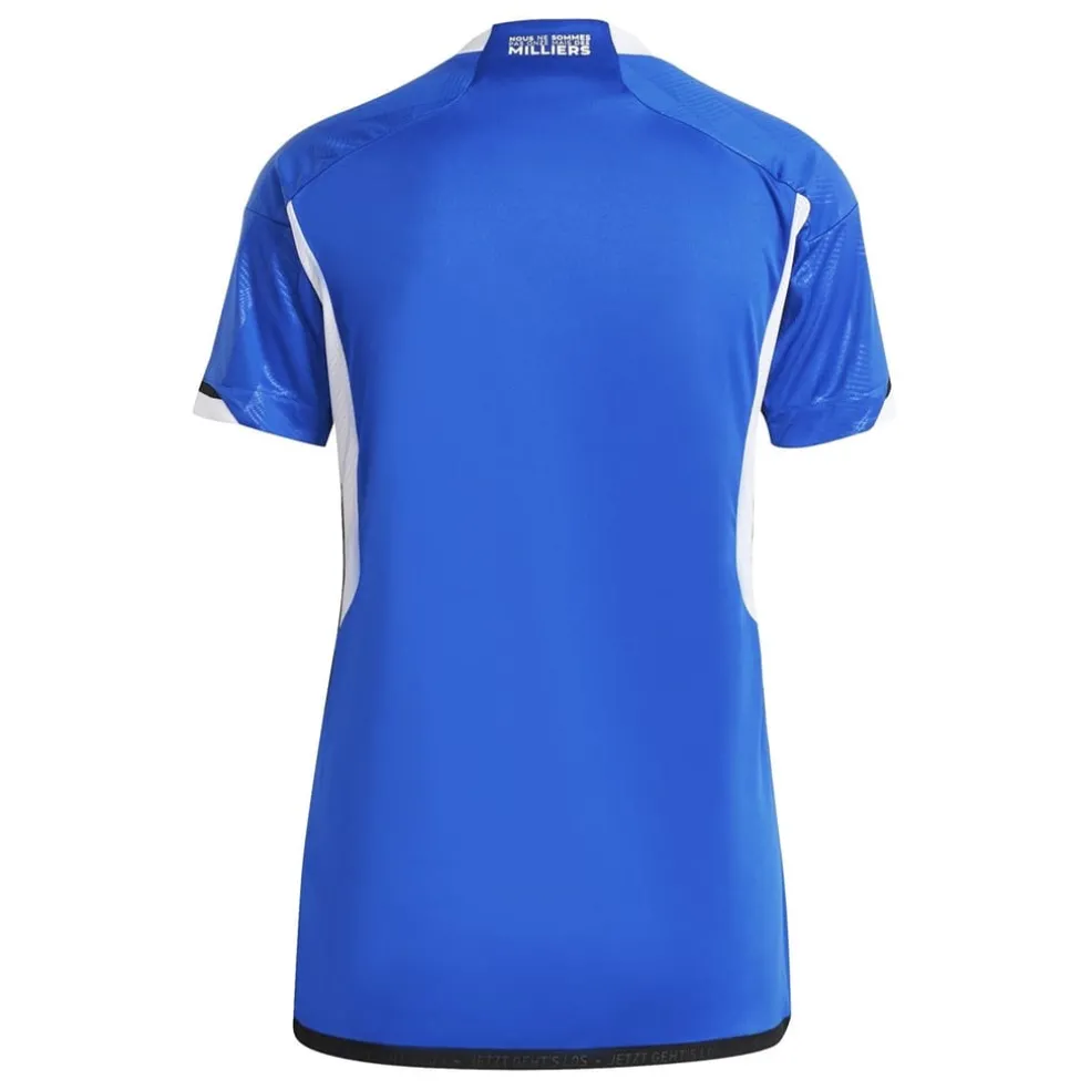 adidas Regular Fit Crew Neck T-Shirt in Blue