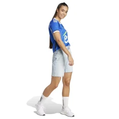 adidas Regular Fit Crew Neck T-Shirt in Blue