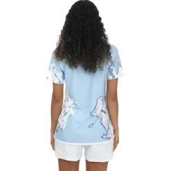 adidas Womens Belgium 2022/23 Away Shirt in sky