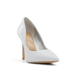 Aldo 2.0 Stiletto Heel High Pumps in Silver