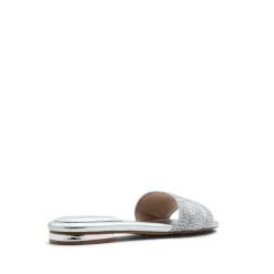 Aldo Ghalia Slide Sandals in Silver
