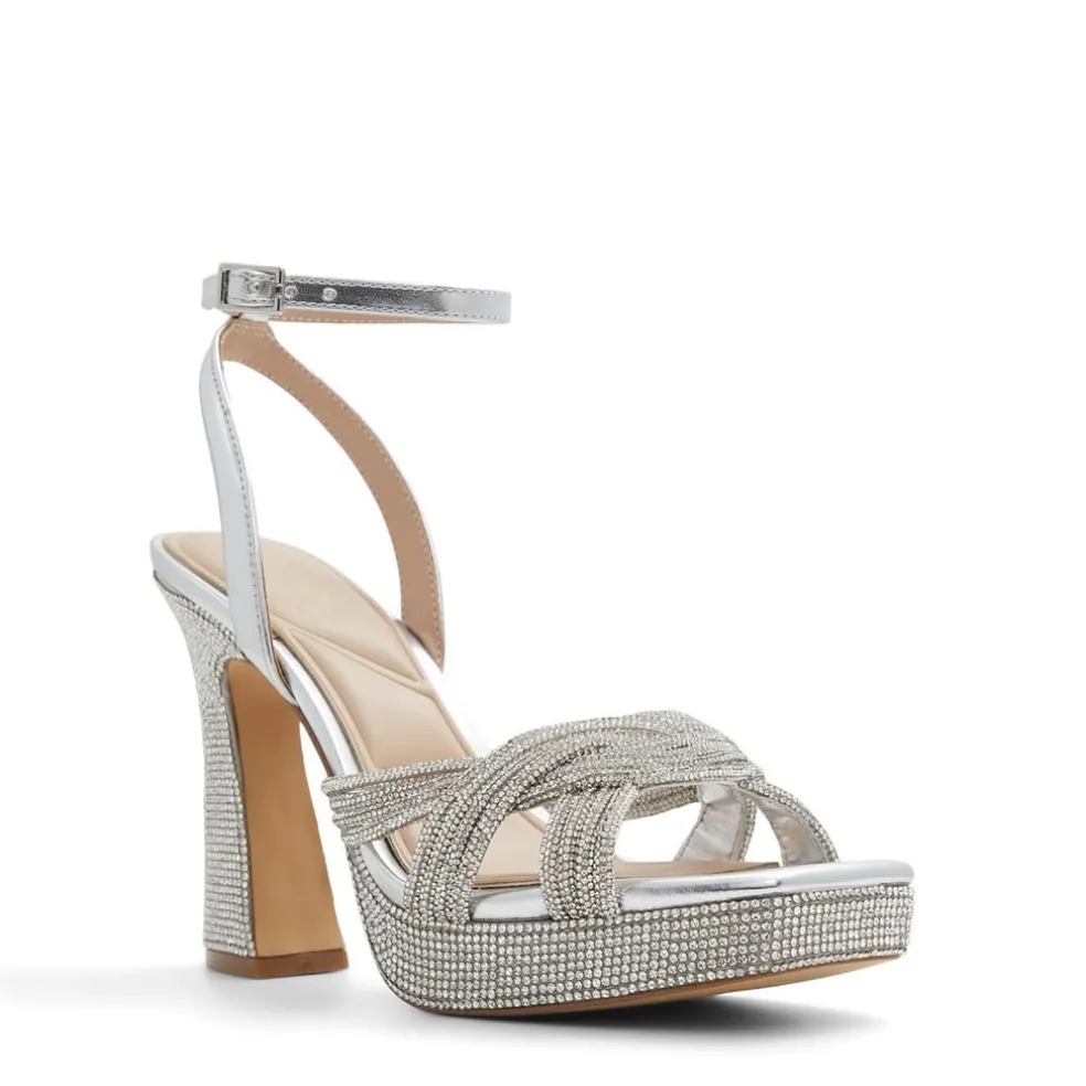 Aldo Glimma LD43 Sandals in Silver