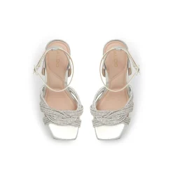 Aldo Glimma LD43 Sandals in Silver