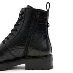 AllSaints Donita Croc in Black