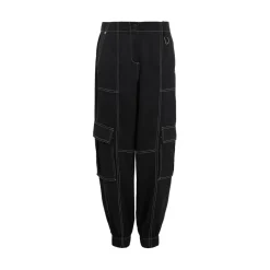 AllSaints Fran Cargo Trousers in Black