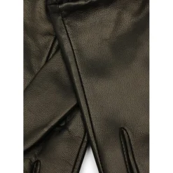 AllSaints Lthr El Cf Glv in Black