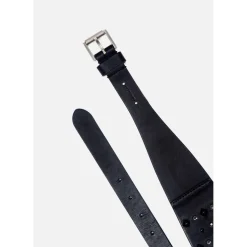 AllSaints 75mm Std Tp Belt in Black