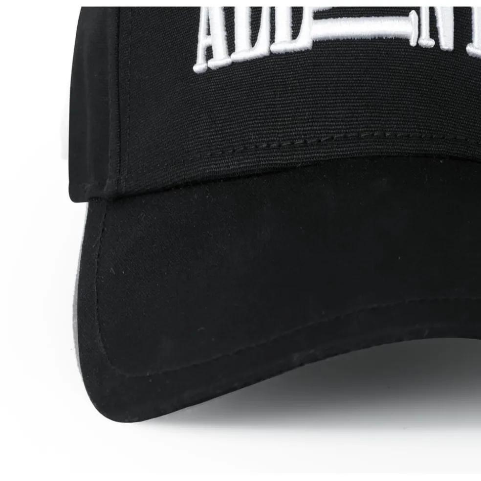 AllSaints Opps Bsball Cap in Black