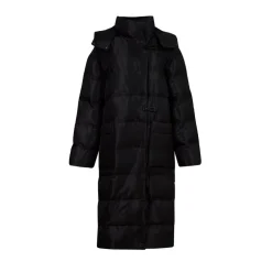 AllSaints Womens Allana Leo Puffer Jacket in Black