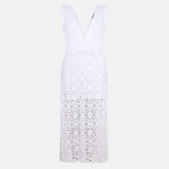 Amylynn Crcht Mx Drs in White