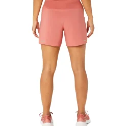 Asics 2in1 Athletic Shorts in Red