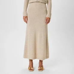 Aya Muse Aya Luna Skirt in Beige