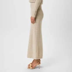 Aya Muse Aya Luna Skirt in Beige