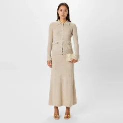 Aya Muse Aya Luna Skirt in Beige