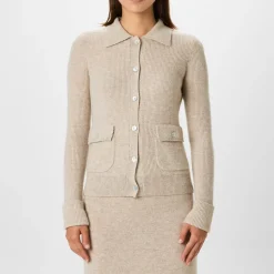 Aya Muse Luna Cardigan in Beige