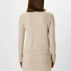 Aya Muse Luna Cardigan in Beige