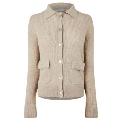 Aya Muse Luna Cardigan in Beige