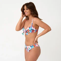 Be You Floral Pattern Bikini in White