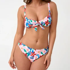 Be You Floral Pattern Bikini in White