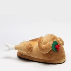 Be You Light Up Christmas Turkey Slipper in Multi