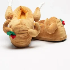 Be You Light Up Christmas Turkey Slipper in Multi