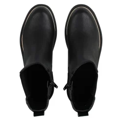 Be You Quilted Ankle Chelsea Boots in Black