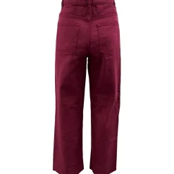 Be You Red Wide Leg Trousers in Red