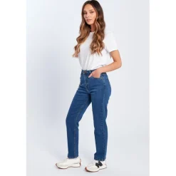 Be You Relaxed Fit Mom Jeans in Blue