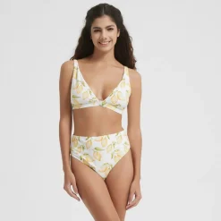 Be You Triangle Bikini Top in White