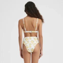 Be You Triangle Bikini Top in White
