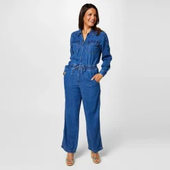 Biba Denim Jumpsuit in Blue