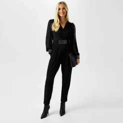 Biba Embellished Jumpsuit in Black
